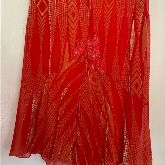 Vintage Blumarine Silk Skirt - Picture 3 of 11